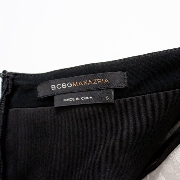 BCBGMaxAzria S Bandage Maxi Formal Dress Black - Picture 8 of 10